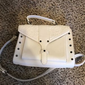 White purse